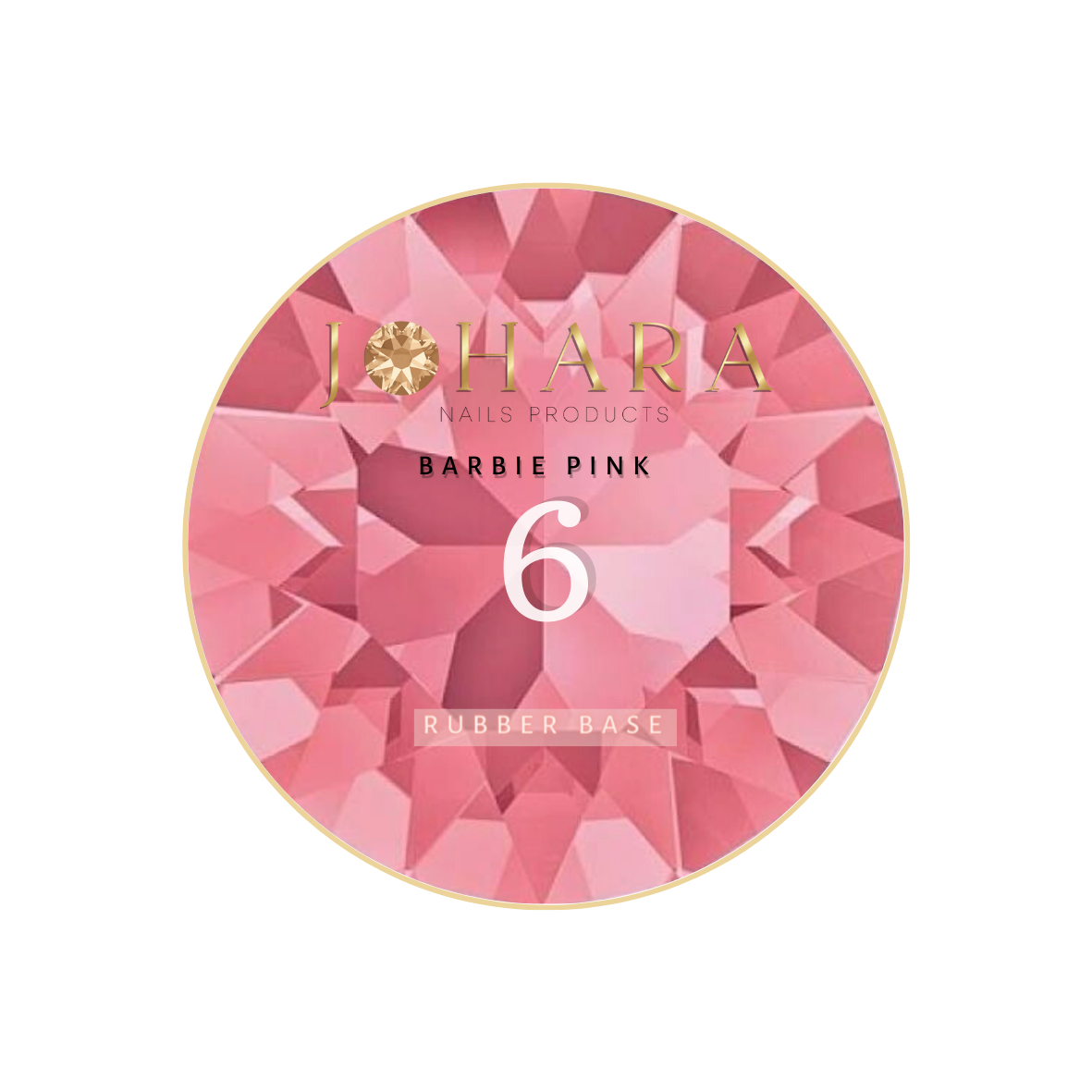 rubber base Barbie Pink